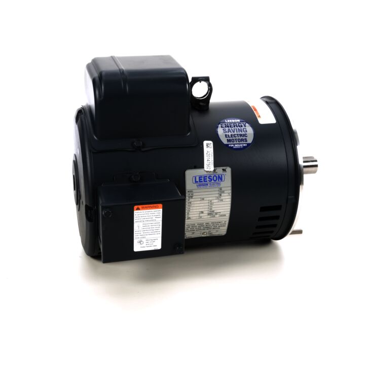 General Purpose Motor, 5 HP, 1 Ph, 60 Hz, 208-230 V, 3600 RPM, 184TC Frame, DP