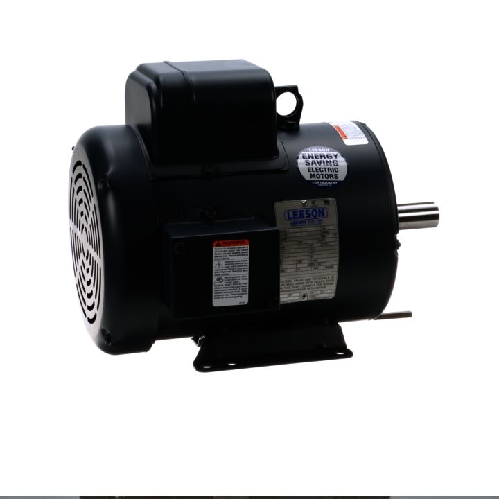 General Purpose Motor, 3 HP, 1 Ph, 60 Hz, 208-230 V, 1800 RPM, 184T Frame, TEFC