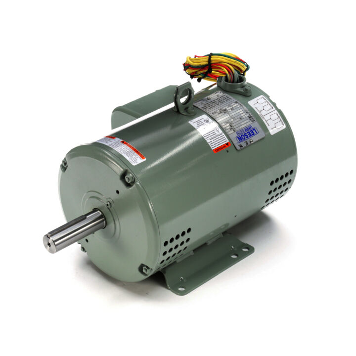 Crop Dryer Motor, 7.50 & 10 HP, 1 Ph, 60 & 60 Hz, 230 & 230 V, 3600 & 3600 RPM, 182TZ Frame, DPAO