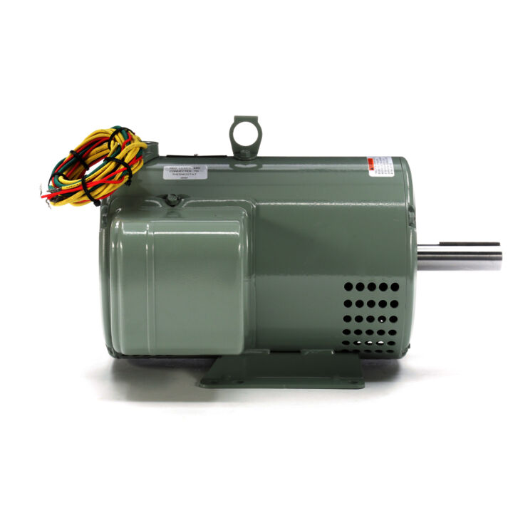 Crop Dryer Motor, 7.50 & 10 HP, 1 Ph, 60 & 60 Hz, 230 & 230 V, 3600 & 3600 RPM, 182TZ Frame, DPAO