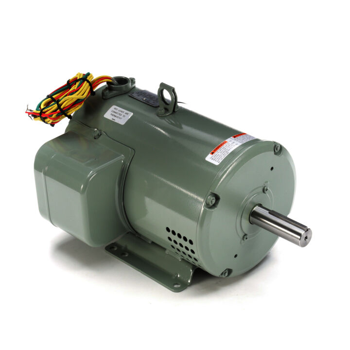 Crop Dryer Motor, 7.50 & 10 HP, 1 Ph, 60 & 60 Hz, 230 & 230 V, 3600 & 3600 RPM, 182TZ Frame, DPAO