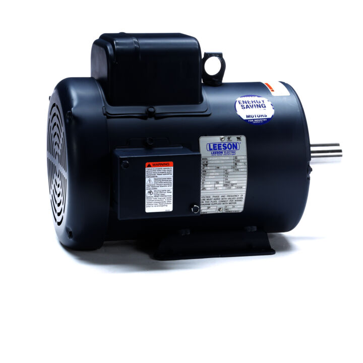 General Purpose Motor, 5 HP, 1 Ph, 60 Hz, 208-230 V, 1800 RPM, 184T Frame, TEFC