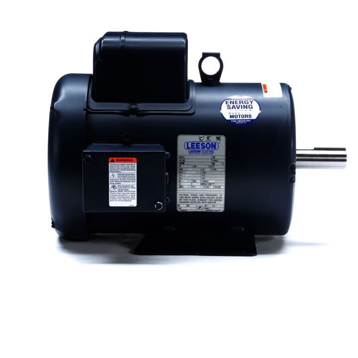 General Purpose Motor, 5 HP, 1 Ph, 60 Hz, 208-230 V, 1800 RPM, 184T Frame, TEFC