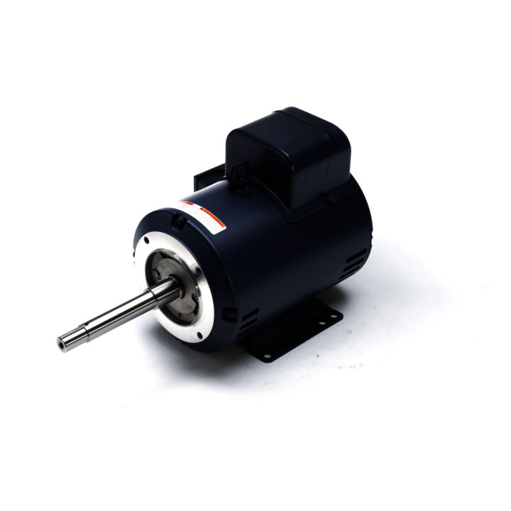 Close-Coupled Pump Motor, 5 HP, 1 Ph, 60 Hz, 208-230 V, 3600 RPM, 184JP Frame, DP