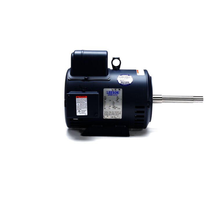 Close-Coupled Pump Motor, 5 HP, 1 Ph, 60 Hz, 208-230 V, 3600 RPM, 184JP Frame, DP