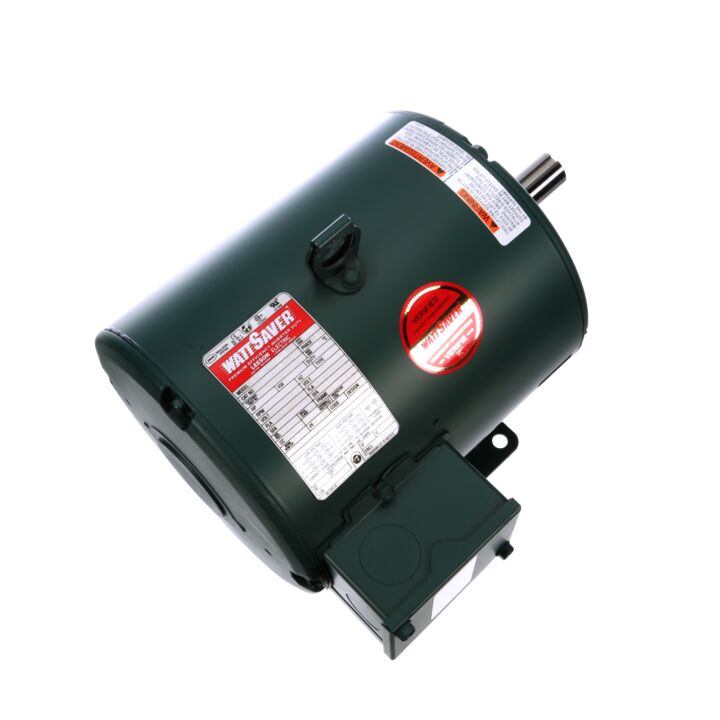 General Purpose Motor, 1.50 HP, 3 Ph, 60 Hz, 230/460 V, 1200 RPM, 182T Frame, DP