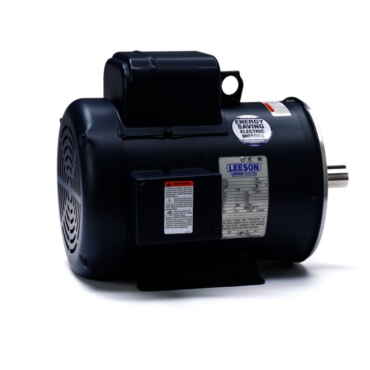 General Purpose Motor, 3 HP, 1 Ph, 60 Hz, 230 V, 1800 RPM, 184TC Frame, TEFC