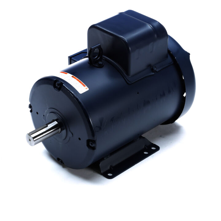 General Purpose Motor, 5 HP, 1 Ph, 60 Hz, 208-230 V, 1800 RPM, 184T Frame, TEFC