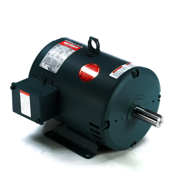 General Purpose Motor, 2 HP, 3 Ph, 60 Hz, 230/460 V, 1200 RPM, 184T Frame, DP