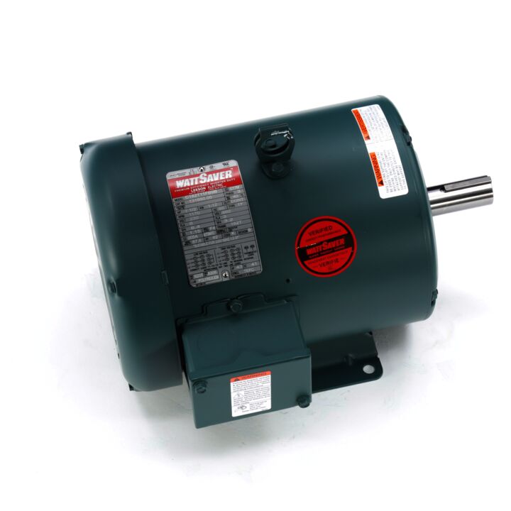 General Purpose Motor, 1.50 HP, 3 Ph, 60 Hz, 230/460 V, 1200 RPM, 182T Frame, TEFC