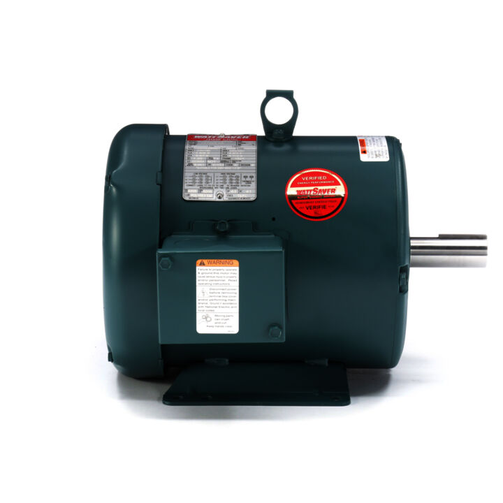 General Purpose Motor, 3 & 3 HP, 3 Ph, 60 & 50 Hz, 230/460 & 190/380 V, 3600 & 3000 RPM, 182T Frame, TEFC