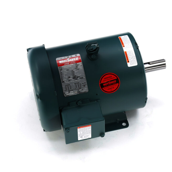 General Purpose Motor, 1.50 HP, 3 Ph, 60 Hz, 230/460 V, 1200 RPM, 182T Frame, TEFC