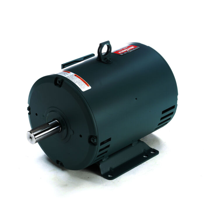 General Purpose Motor, 2 HP, 3 Ph, 60 Hz, 230/460 V, 1200 RPM, 184T Frame, DP