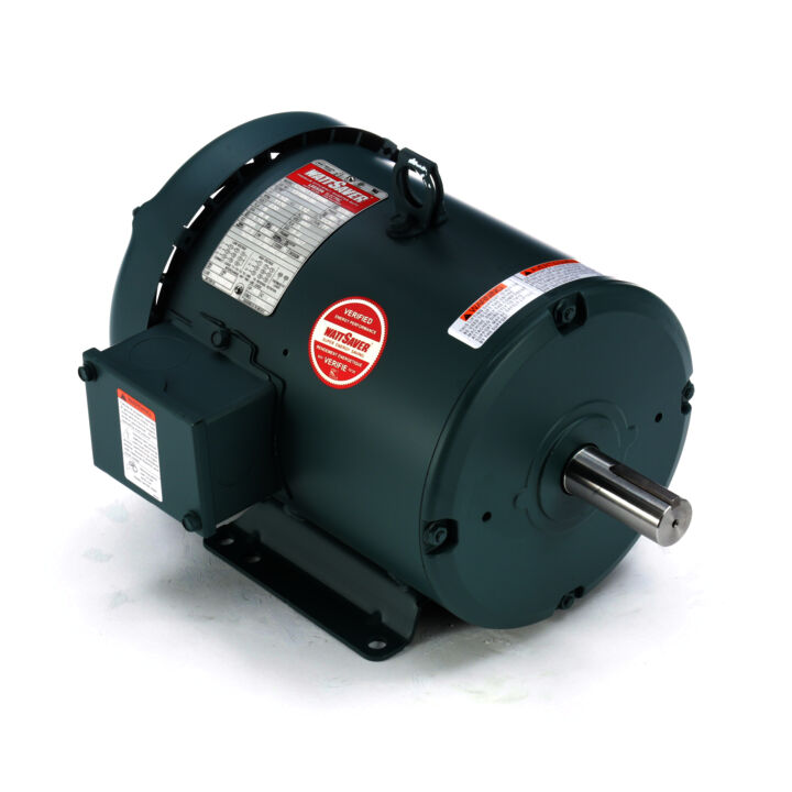General Purpose Motor, 1.50 HP, 3 Ph, 60 Hz, 230/460 V, 1200 RPM, 182T Frame, TEFC