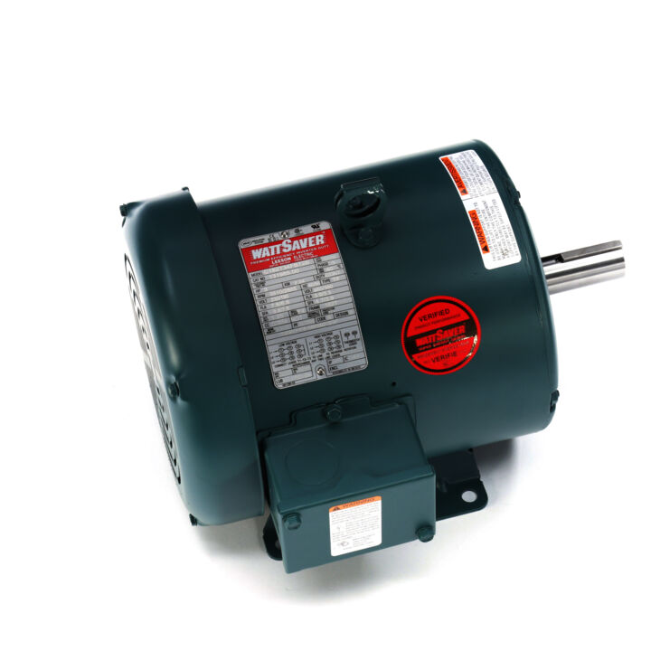 General Purpose Motor, 3 & 3 HP, 3 Ph, 60 & 50 Hz, 230/460 & 190/380 V, 3600 & 3000 RPM, 182T Frame, TEFC