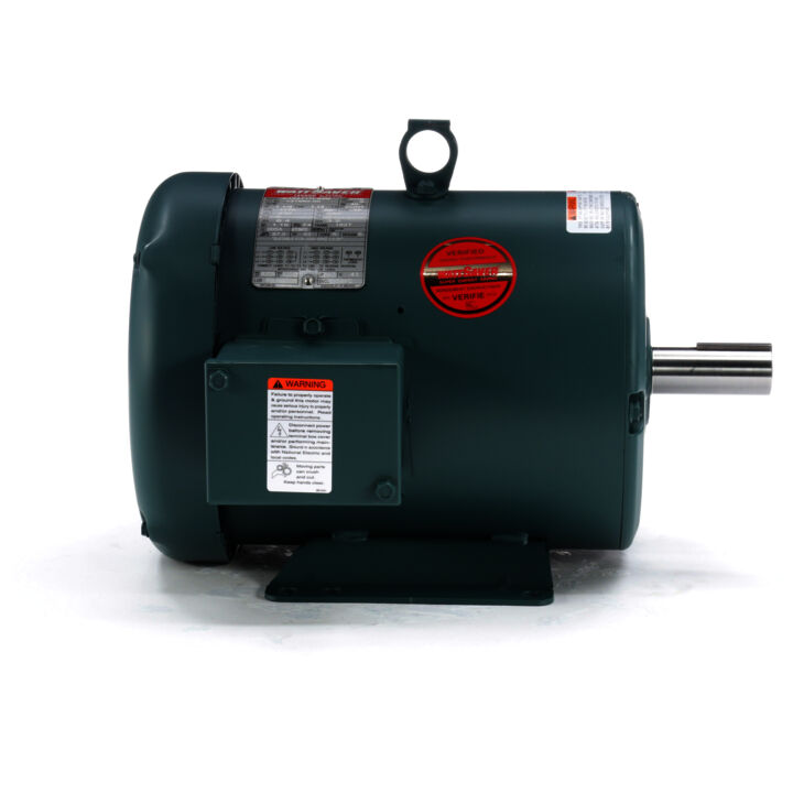General Purpose Motor, 1.50 HP, 3 Ph, 60 Hz, 230/460 V, 1200 RPM, 182T Frame, TEFC