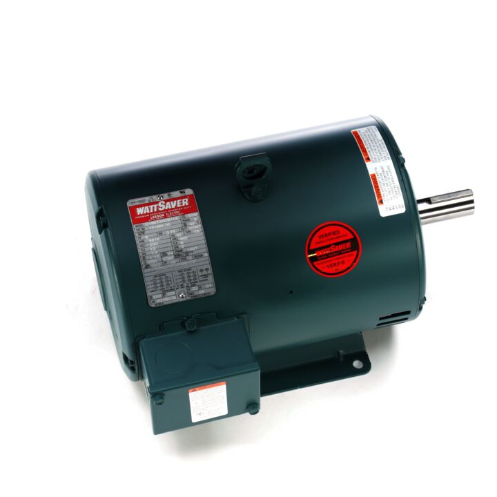 General Purpose Motor, 5 HP, 3 Ph, 60 Hz, 230/460 V, 3600 RPM, 184T Frame, DP