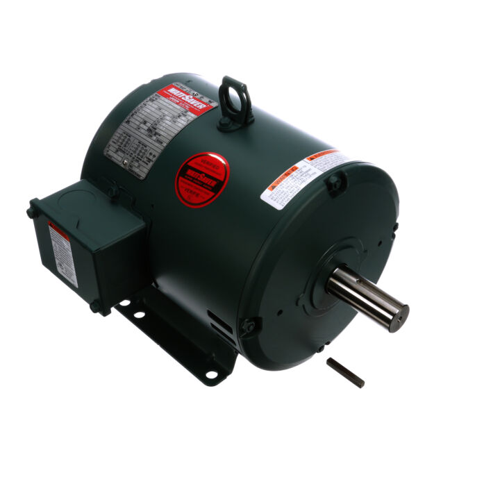 General Purpose Motor, 1.50 HP, 3 Ph, 60 Hz, 230/460 V, 1200 RPM, 182T Frame, DP