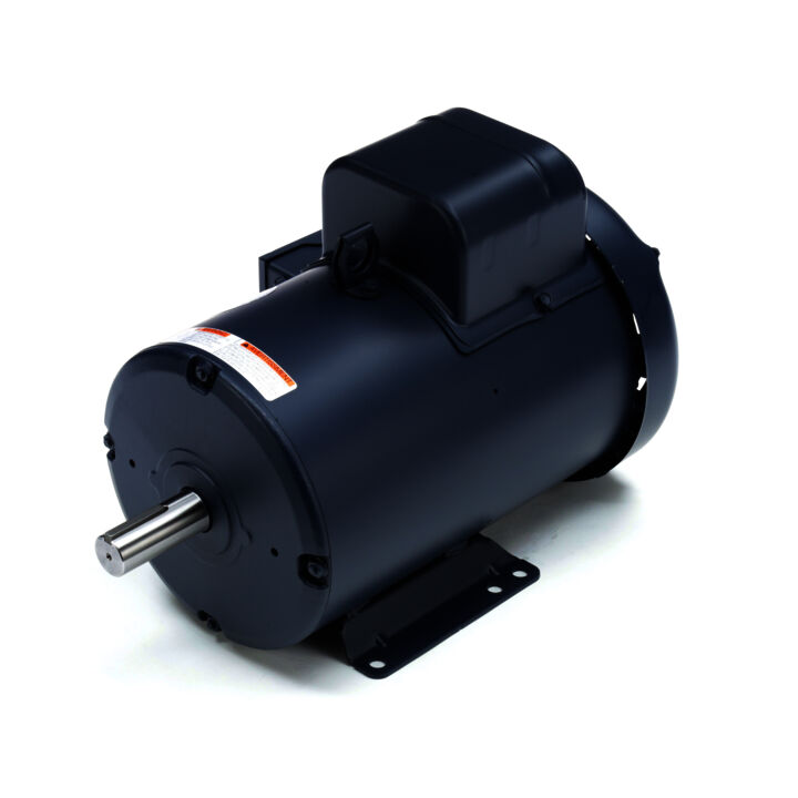 General Purpose Motor, 5 HP, 1 Ph, 60 Hz, 230 V, 3600 RPM, 184T Frame, TEFC