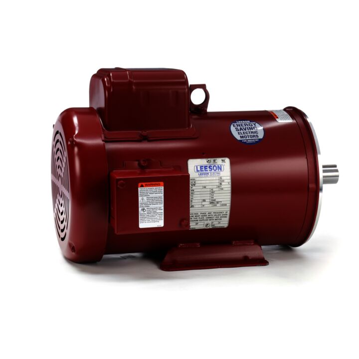 Agricultural Motor, 5 HP, 1 Ph, 60 Hz, 230 V, 1800 RPM, 184TC Frame, TEFC