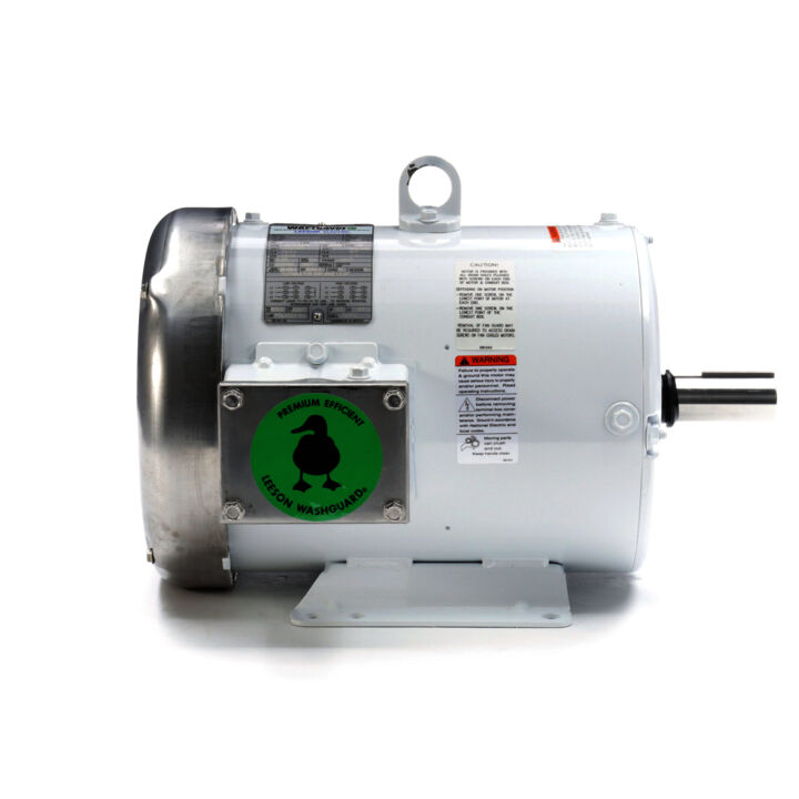 General Purpose Motor, 5 & 5 HP, 3 Ph, 60 & 50 Hz, 230/460 & 190/380 V, 3600 & 3000 RPM, 184T Frame, TEFC