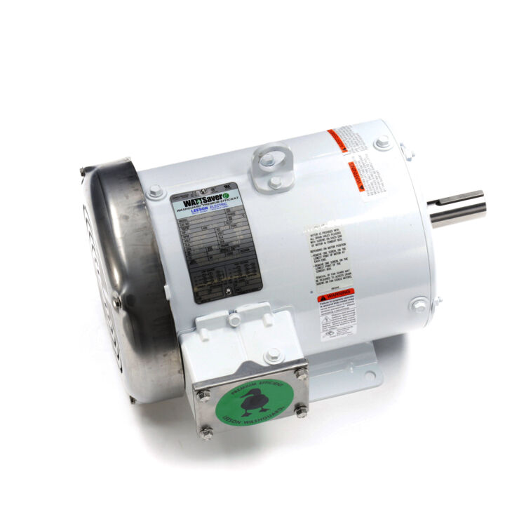 General Purpose Motor, 5 & 5 HP, 3 Ph, 60 & 50 Hz, 230/460 & 190/380 V, 3600 & 3000 RPM, 184T Frame, TEFC