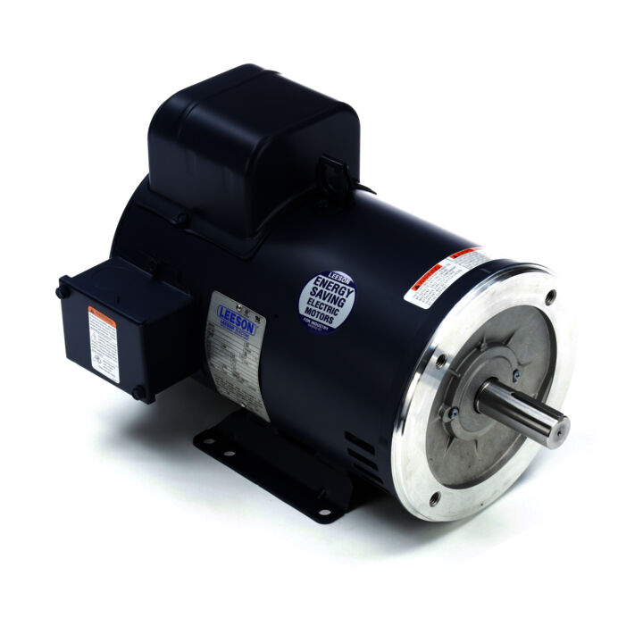 General Purpose Motor, 7.50 HP, 1 Ph, 60 Hz, 208-230 V, 3600 RPM, 184TC Frame, DP