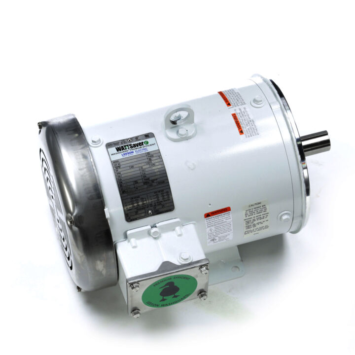 General Purpose Motor, 5 & 3 HP, 3 Ph, 60 & 50 Hz, 230/460 & 190/380 V, 3600 & 3000 RPM, 184TC Frame, TEFC