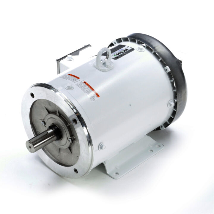 General Purpose Motor, 5 & 3 HP, 3 Ph, 60 & 50 Hz, 230/460 & 190/380 V, 3600 & 3000 RPM, 184TC Frame, TEFC