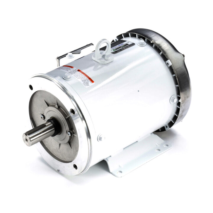 General Purpose Motor, 3 HP, 3 Ph, 60 Hz, 230/460 V, 1800 RPM, 182TC Frame, TEFC