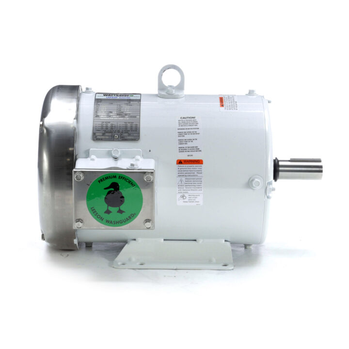 General Purpose Motor, 5 HP, 3 Ph, 60 Hz, 230/460 V, 1800 RPM, 184T Frame, TEFC