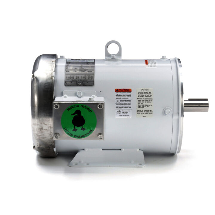 General Purpose Motor, 5 HP, 3 Ph, 60 Hz, 230/460 V, 1800 RPM, 184TC Frame, TEFC