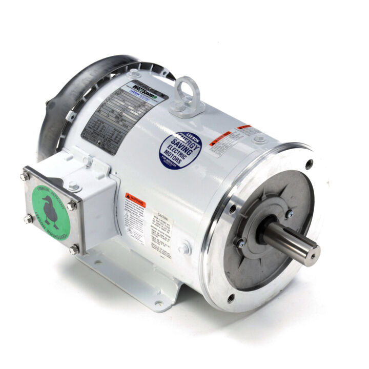 General Purpose Motor, 3 & 3 HP, 3 Ph, 60 & 50 Hz, 230/460 & 190/380 V, 3600 & 3000 RPM, 182TC Frame, TEFC