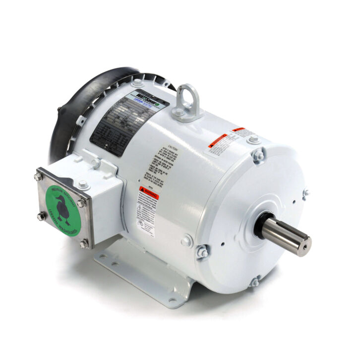 General Purpose Motor, 5 & 5 HP, 3 Ph, 60 & 50 Hz, 230/460 & 190/380 V, 3600 & 3000 RPM, 184T Frame, TEFC