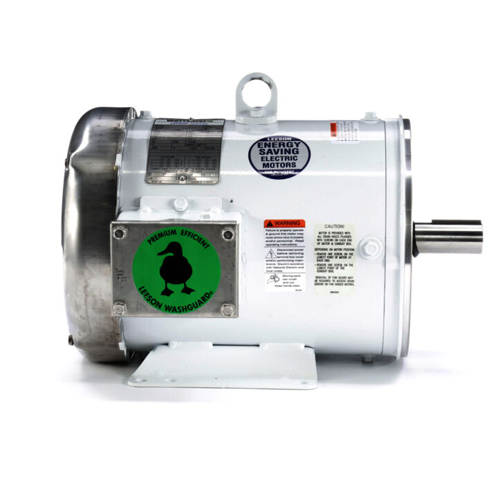 General Purpose Motor, 3 HP, 3 Ph, 60 Hz, 230/460 V, 1800 RPM, 182TC Frame, TEFC