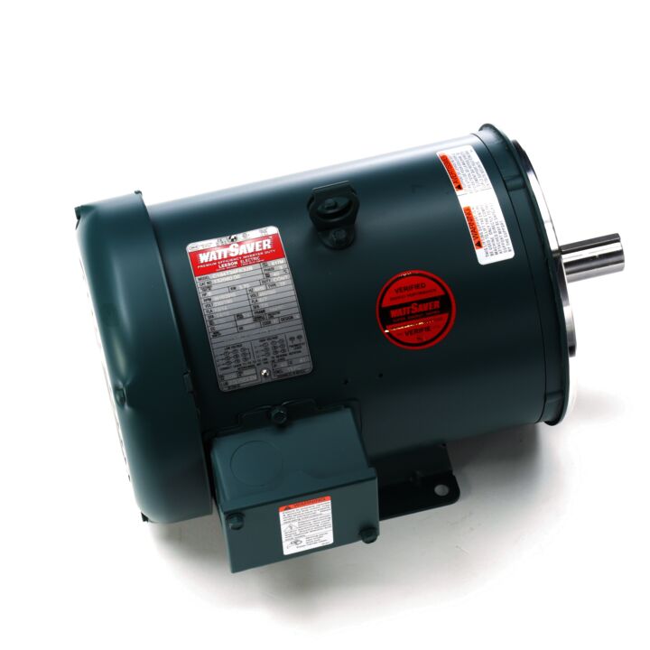 General Purpose Motor, 5 & 5 HP, 3 Ph, 60 & 50 Hz, 230/460 & 190/380 V, 3600 & 3000 RPM, 184TC Frame, TEFC