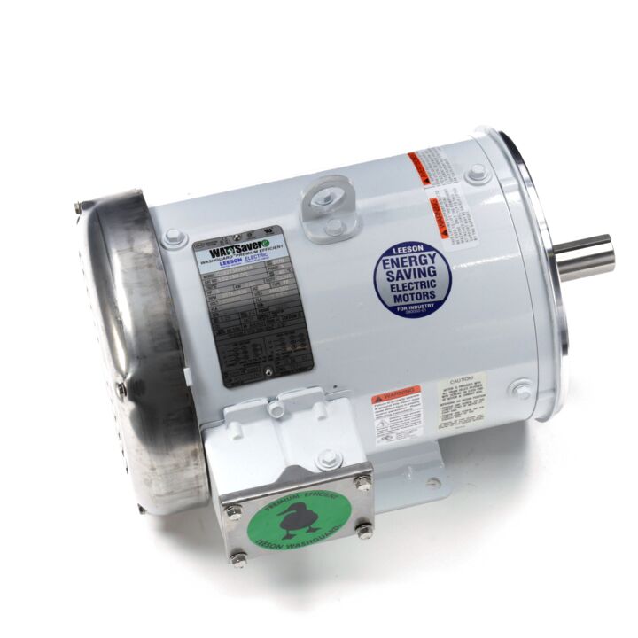 General Purpose Motor, 3 & 3 HP, 3 Ph, 60 & 50 Hz, 230/460 & 190/380 V, 3600 & 3000 RPM, 182TC Frame, TEFC