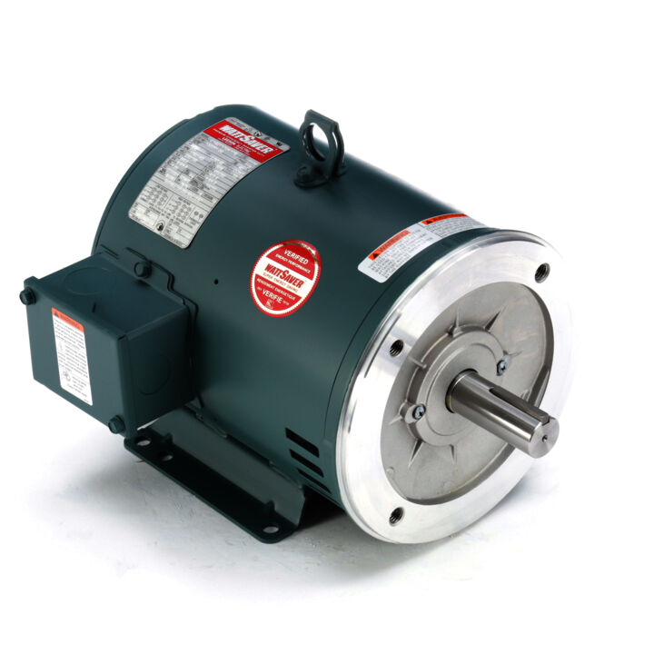 General Purpose Motor, 3 & 2 HP, 3 Ph, 60 & 50 Hz, 230/460 & 190/380 V, 1800 & 1500 RPM, 182TC Frame, DP
