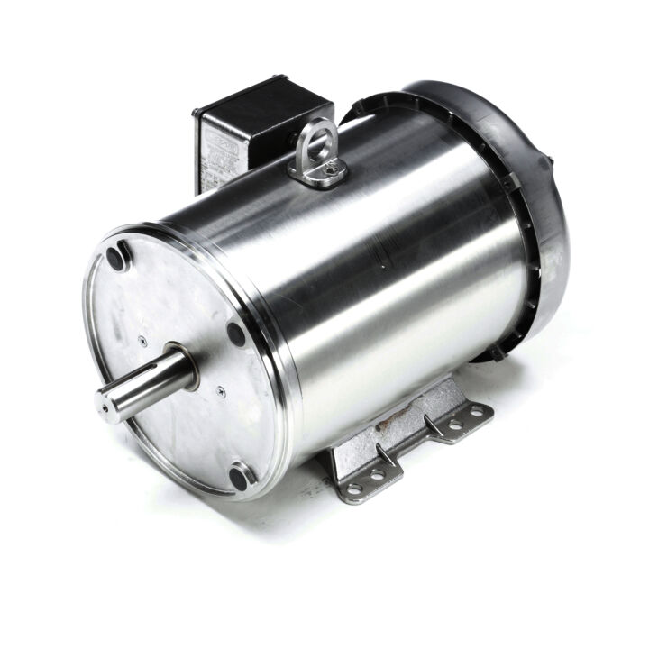 General Purpose Motor, 5 & 5 HP, 3 Ph, 60 & 50 Hz, 230/460 & 190/380 V, 3600 & 3000 RPM, 184TC Frame, TEFC