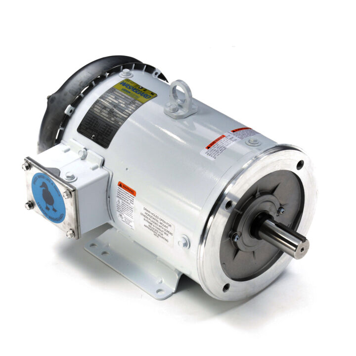 General Purpose Motor, 7.50 & 5 HP, 3 Ph, 60 & 50 Hz, 230/460 & 190/380 V, 3600 & 3000 RPM, 184TC Frame, TEFC