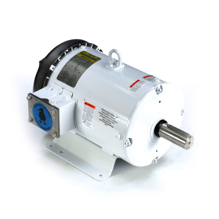 General Purpose Motor, 7.50 & 5 HP, 3 Ph, 60 & 50 Hz, 230/460 & 190/380 V, 3600 & 3000 RPM, S213T Frame, TEFC