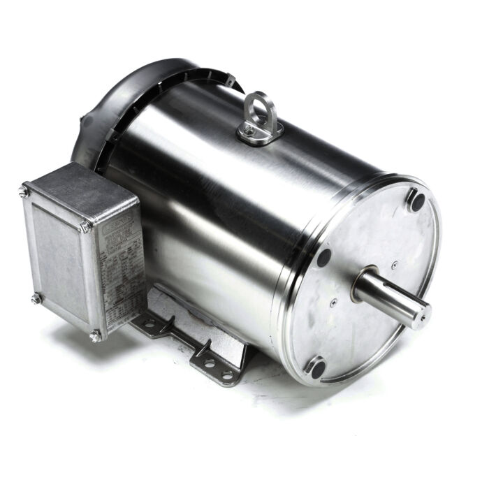 General Purpose Motor, 5 & 5 HP, 3 Ph, 60 & 50 Hz, 230/460 & 190/380 V, 3600 & 3000 RPM, 184TC Frame, TEFC