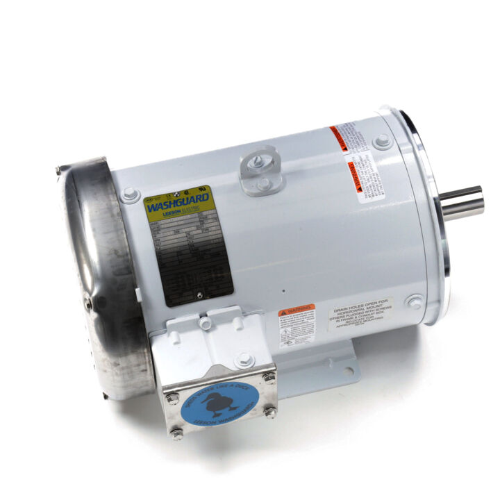 General Purpose Motor, 7.50 & 5 HP, 3 Ph, 60 & 50 Hz, 230/460 & 190/380 V, 3600 & 3000 RPM, 184TC Frame, TEFC