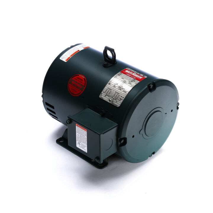 General Purpose Motor, 5 & 3 HP, 3 Ph, 60 & 50 Hz, 230/460 & 190/380 V, 1800 & 1500 RPM, 184T Frame, DP