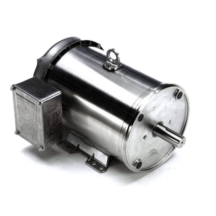 General Purpose Motor, 5 HP, 3 Ph, 60 Hz, 230/460 V, 1800 RPM, 184TC Frame, TEFC