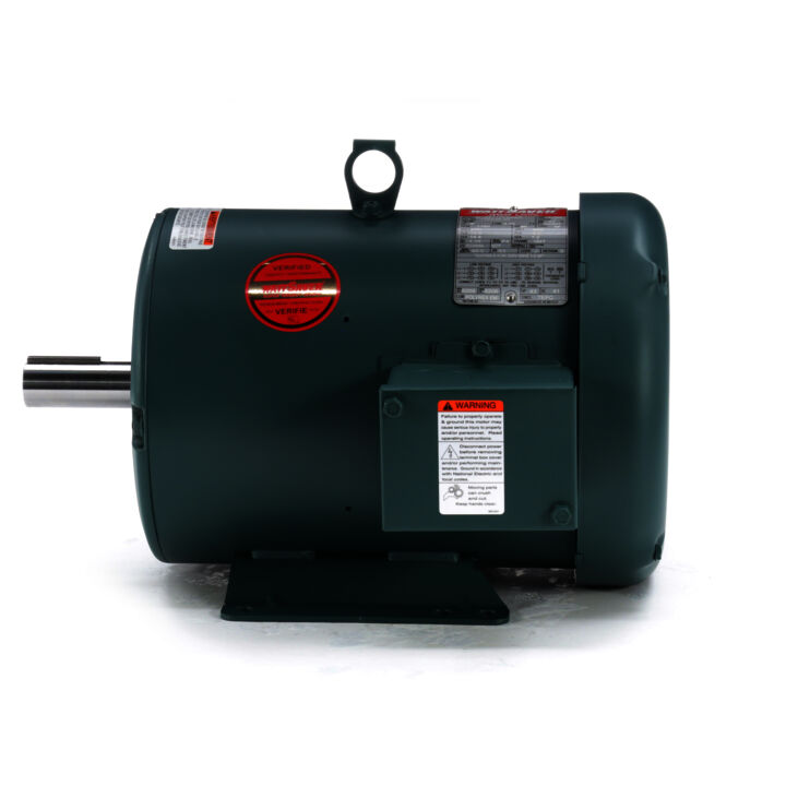 General Purpose Motor, 5 HP, 3 Ph, 60 Hz, 230/460 V, 1800 RPM, 184T Frame, TEFC