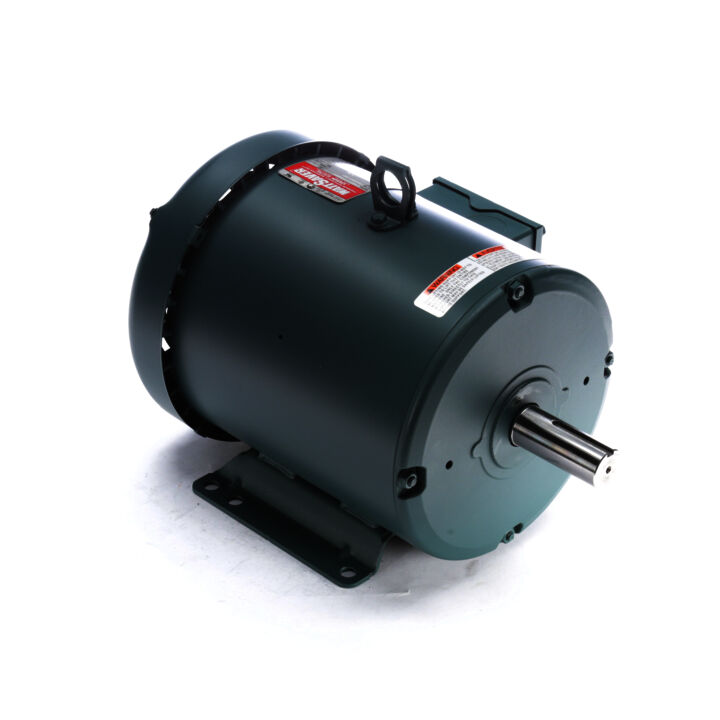 General Purpose Motor, 3 HP, 3 Ph, 60 Hz, 230/460 V, 1800 RPM, 182T Frame, TEFC