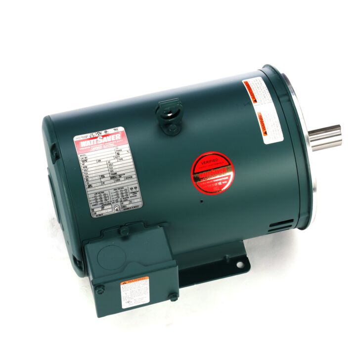 General Purpose Motor, 5 HP, 3 Ph, 60 Hz, 230/460 V, 3600 RPM, 184TC Frame, DP