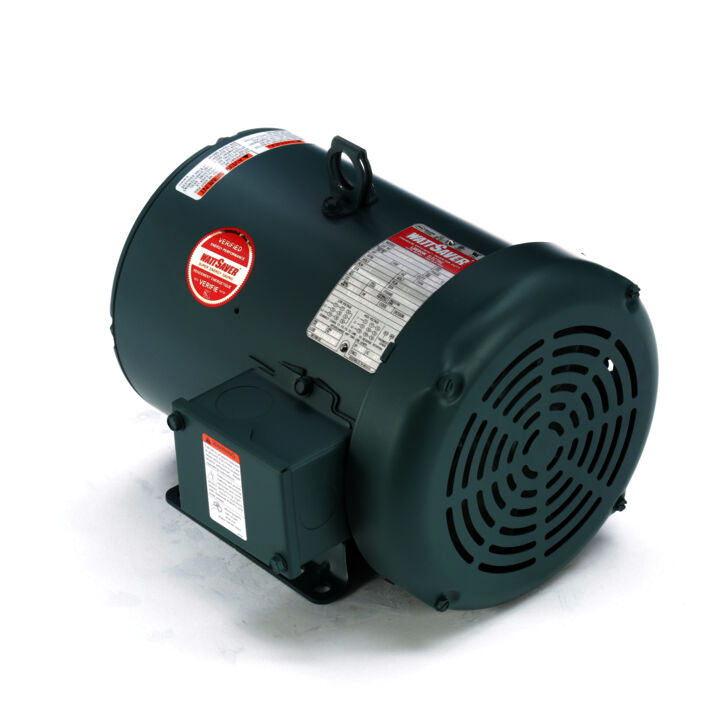 General Purpose Motor, 5 HP, 3 Ph, 60 Hz, 230/460 V, 1800 RPM, 184T Frame, TEFC