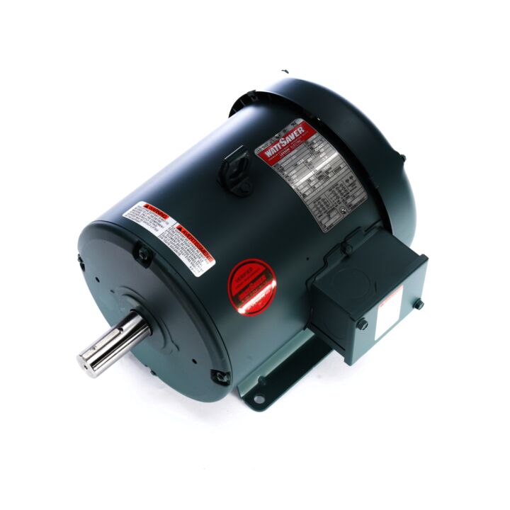 General Purpose Motor, 3 HP, 3 Ph, 60 Hz, 230/460 V, 1800 RPM, 182T Frame, TEFC